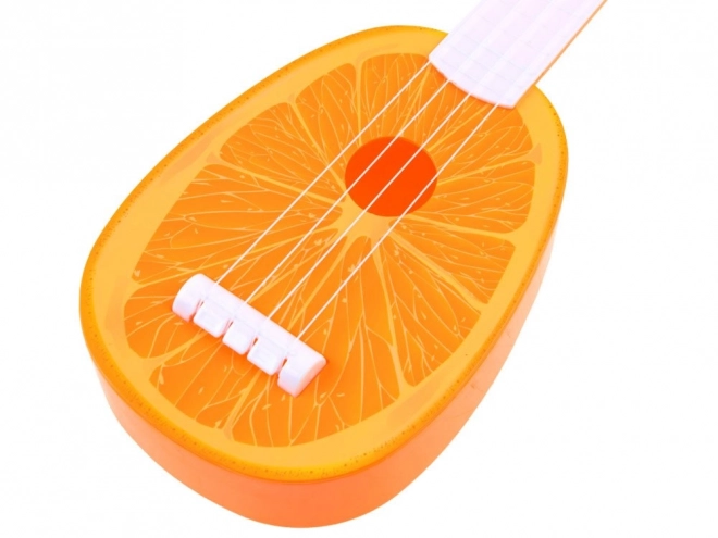 Fruit Themed Ukulele for Kids – orange