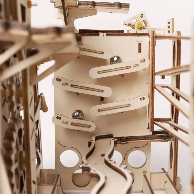 Robotime Rokr 3D Wooden Puzzle Marble Run: Explorer