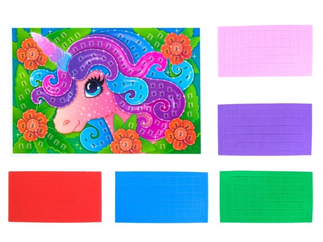 Creative Foam Mosaic Set – unicorn