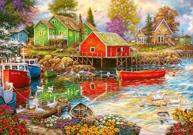 Cherry Pazzi Scenic Cove 2000 Piece Puzzle