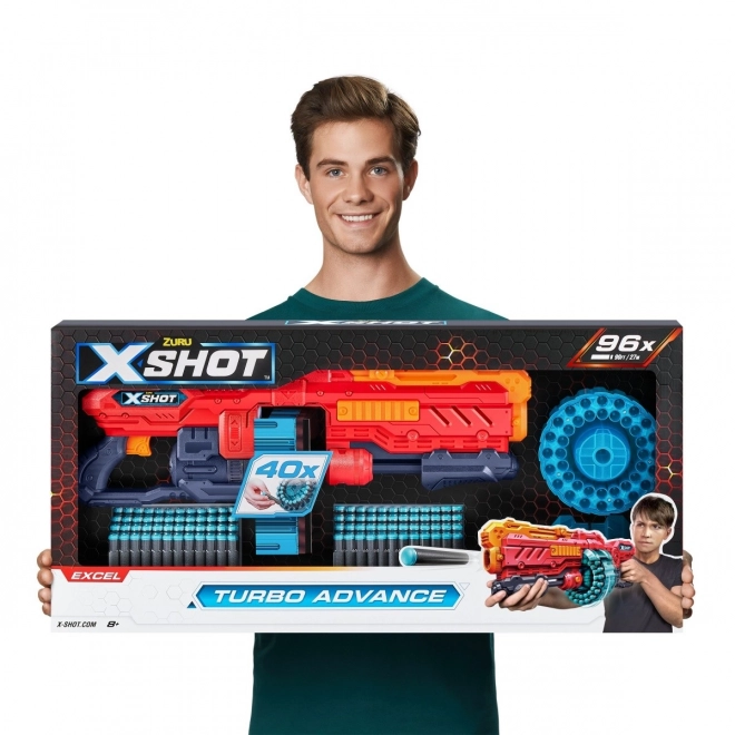 X-Shot Excel Turbo Advance Dart Blaster