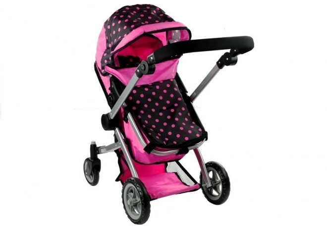 Dual Function Doll Stroller Alice in Polka Dots