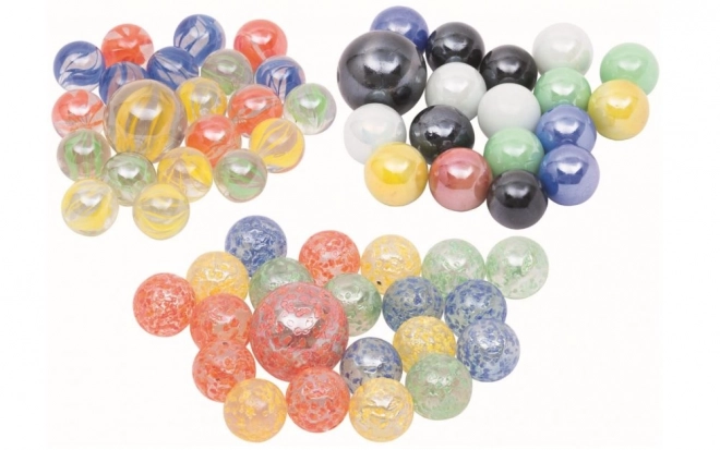 Glass Marbles Set