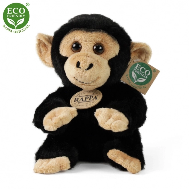 Ülő plüss csimpánz 18 cm eco-friendly