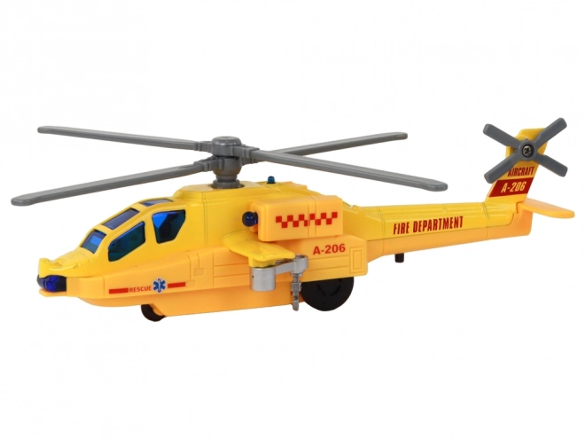 Rescue Helicopter with Sound and Light