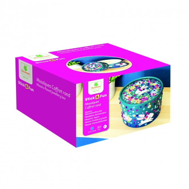 Oval Jewelry Box Craft Kit