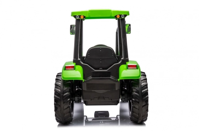 Green Battery Operated Tractor 24V