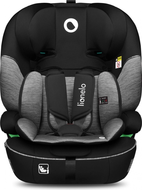 Lionelo Child Car Seat Levi One i-Size Black Grey