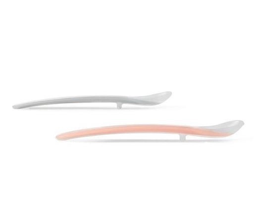 Easy-Feed Spoon Set Grey/Soft Coral