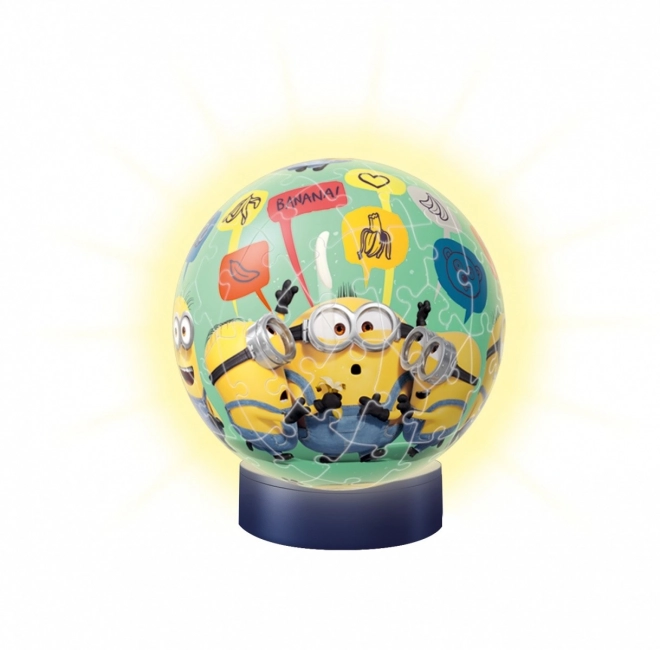 Minions 3D Glowing Sphere Puzzle