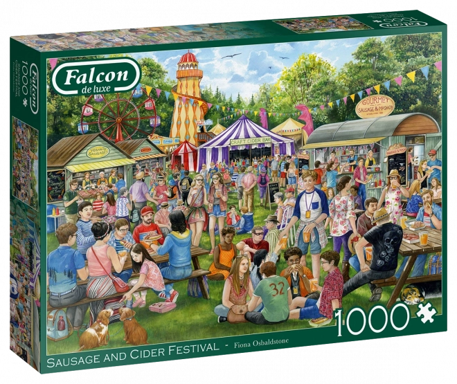 Falcon Puzzle Sausage and Cider Celebration 1000 Pieces