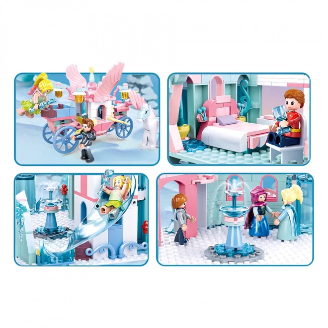 Winter Fairy Ice Castle Construction Set