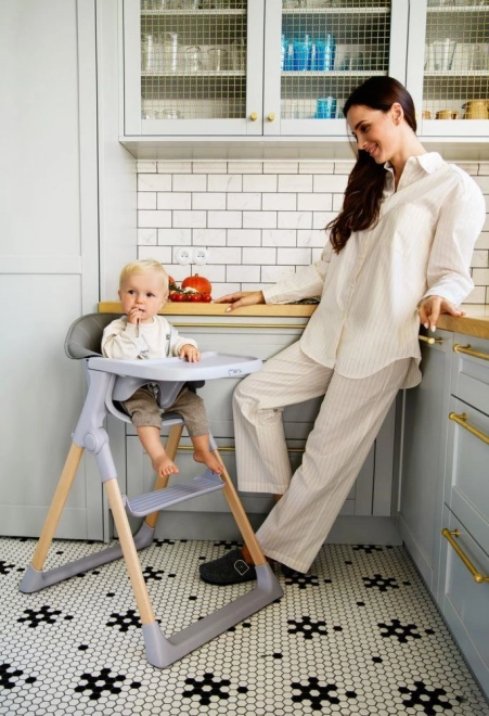 High Chair Momi Kala Gray