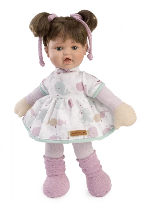 My First Soft Body Doll with Hair - 36 cm