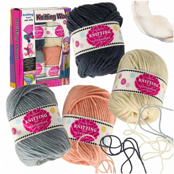 Yarn Set of 4 Skeins