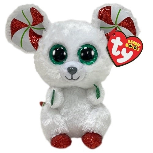 Beanie Boos Christmas Mouse Plush Chimney 15cm