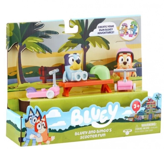 Bluey Scooter Riding Set