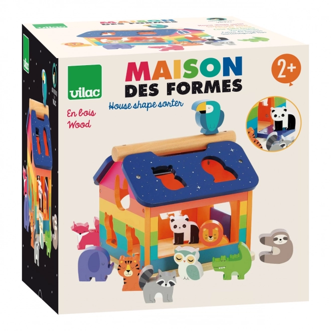 Rainbow House Shape Sorter