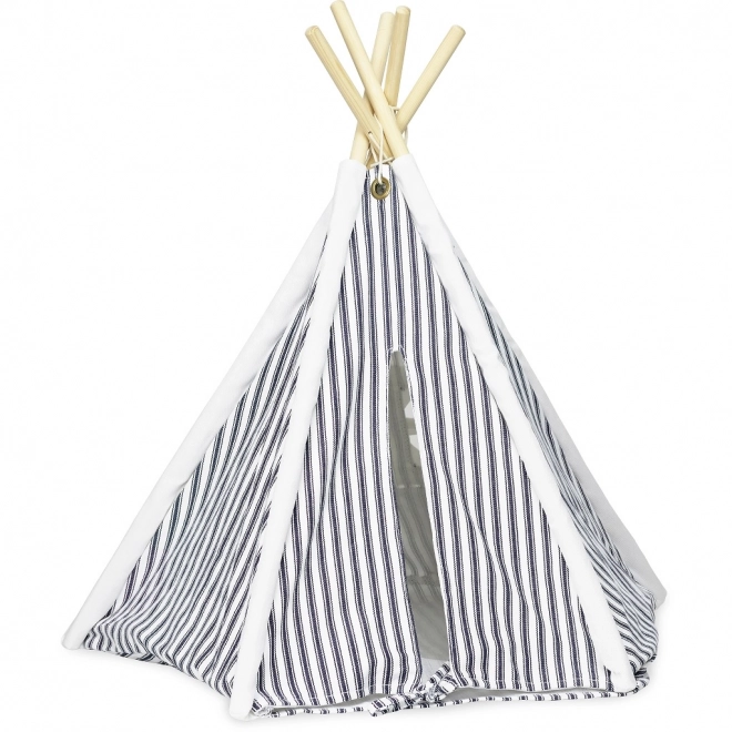 Striped Mini Teepee for Dolls