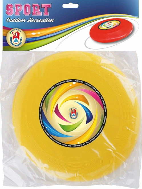 Throwing Disc – 23 cm Diameter, Yellow