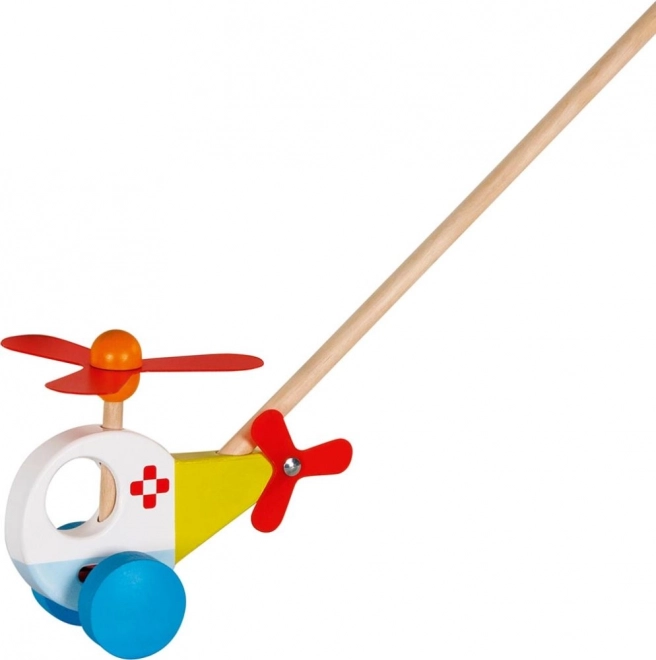 Push Along Helicopter Toy