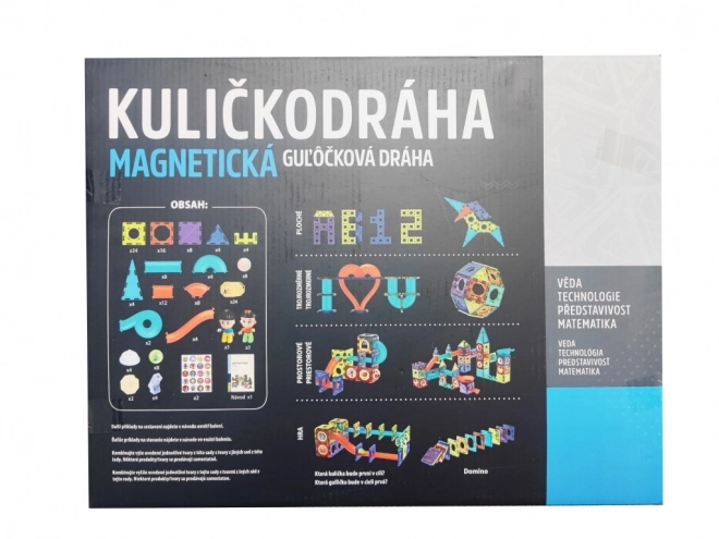 Magnetická kuličková dráha se světlem - český obal
