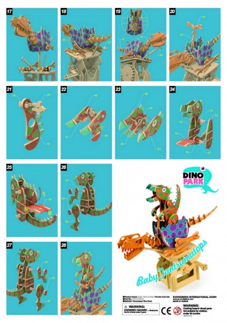 Artoy Moving Model Building Kit The See Sawrasaurs