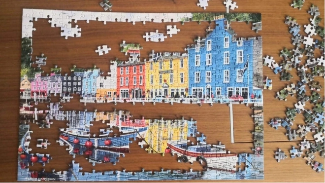 Vibrant Tobermory Puzzle 1000 Pieces