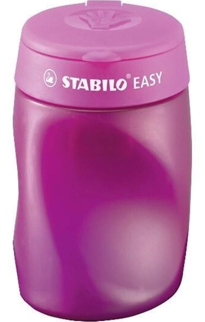 Stabilo sharpener for left-handed pink