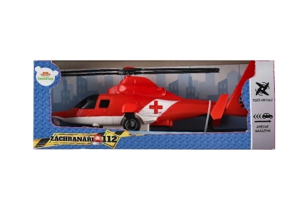 Rescue Service Helicopter Toy