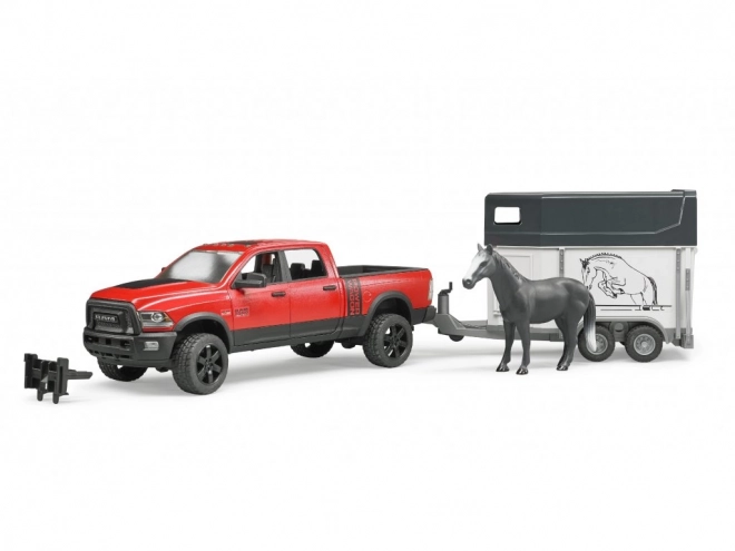 Off-Road Truck with Horse Trailer