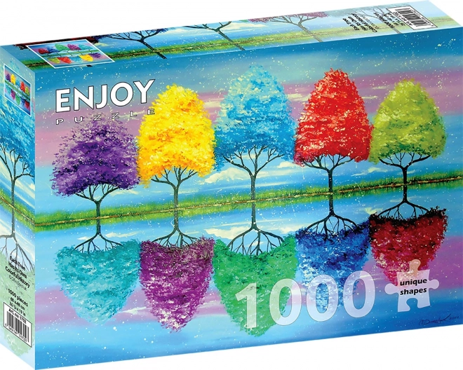 Enjoy Puzzle With Colorful History 1000 Pieces