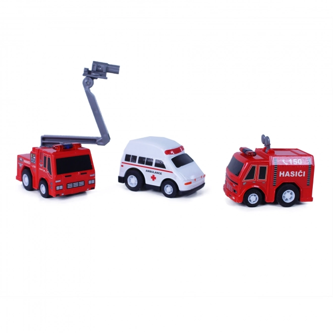 Rescue Vehicles Coloring Set