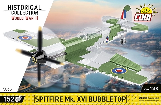 Spitfire Mk. XVI Bubbletop Construction Blocks Set