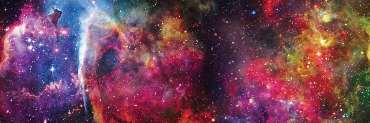 Interdruk panoramische puzzel Galaxy: Ruimte 1000 stukjes