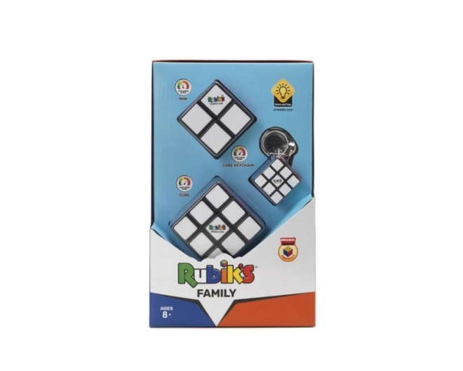 Rubik's Cube Trio Set with Keychain