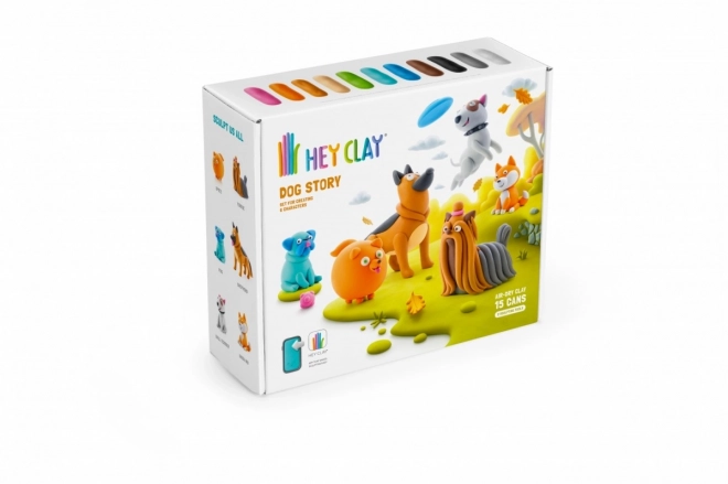 Hey Clay: Kutyák története - modellező készlet