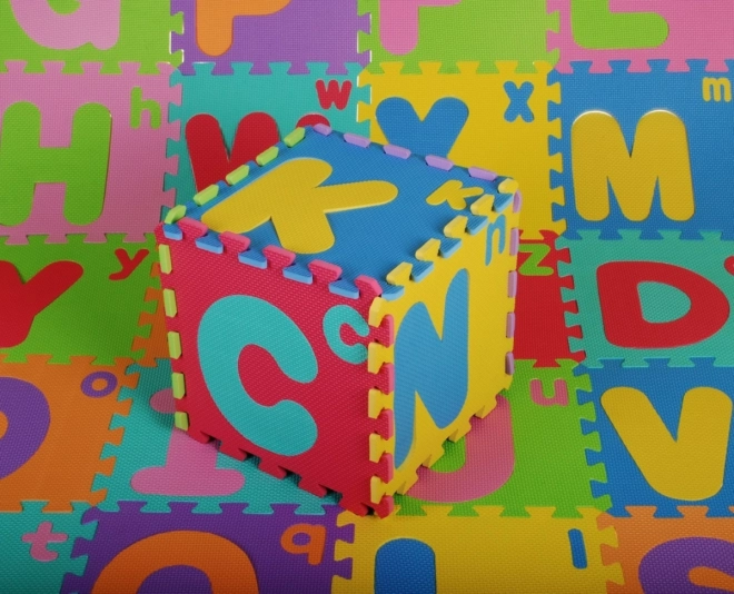 Foam Letter Puzzle Mat for Kids 3+