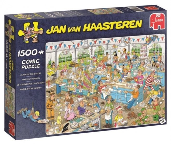 Jumbo Puzzle JvH Baker's Battle 1500 Pieces