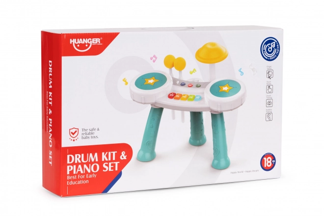 Drum and Piano Toy for Children