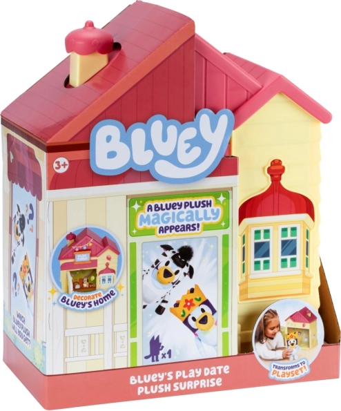 Surprise House with Plush Bluey
