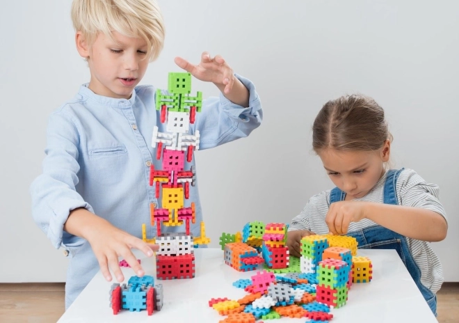 Mini Waffle EDU Building Blocks with Activity Cards