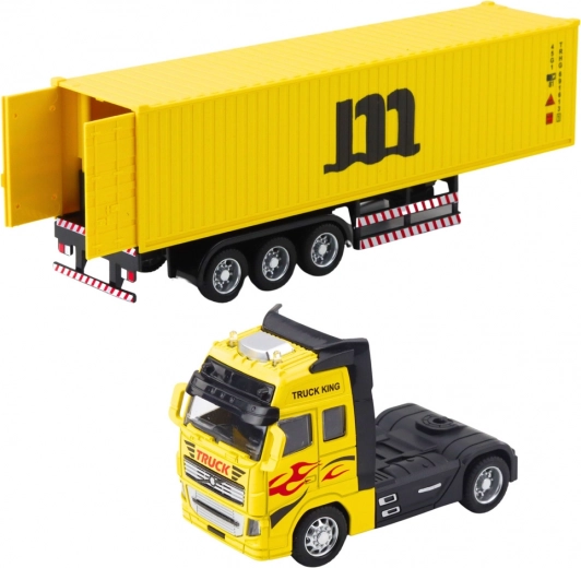 Openende container voor realistisch speelplezier