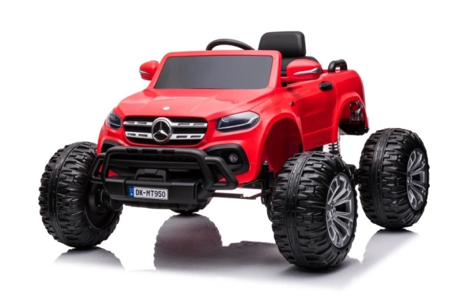 Battery Powered Mercedes Car for Kids - Red