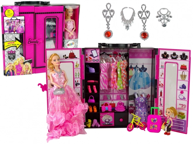 Fashion Doll with Wardrobe & Accessories