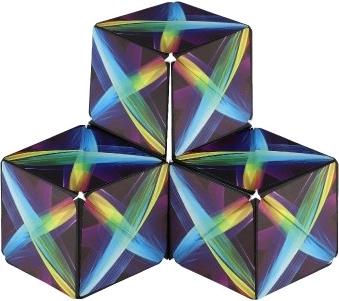 Magnetic Rainbow Cube Puzzle