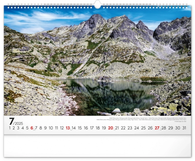 Notique Wall Calendar Magical Tatras 2025