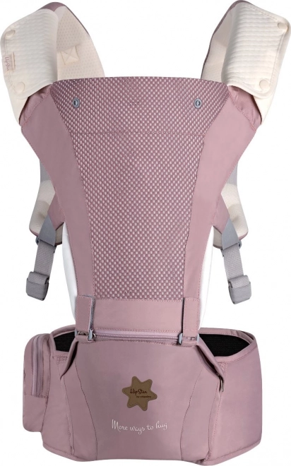 Chipolino Baby Carrier Hip Star Rose Water