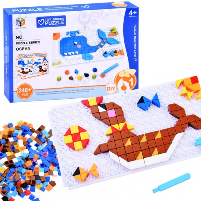 Educational Mosaic Puzzle Blocks