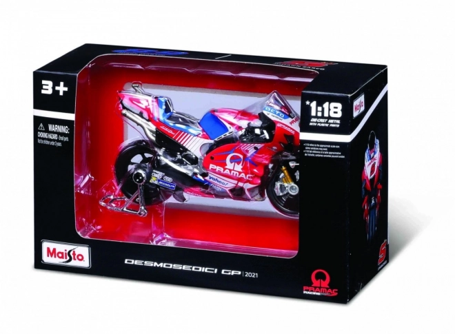 Ducati Pramac Racing Metal Model 1/18